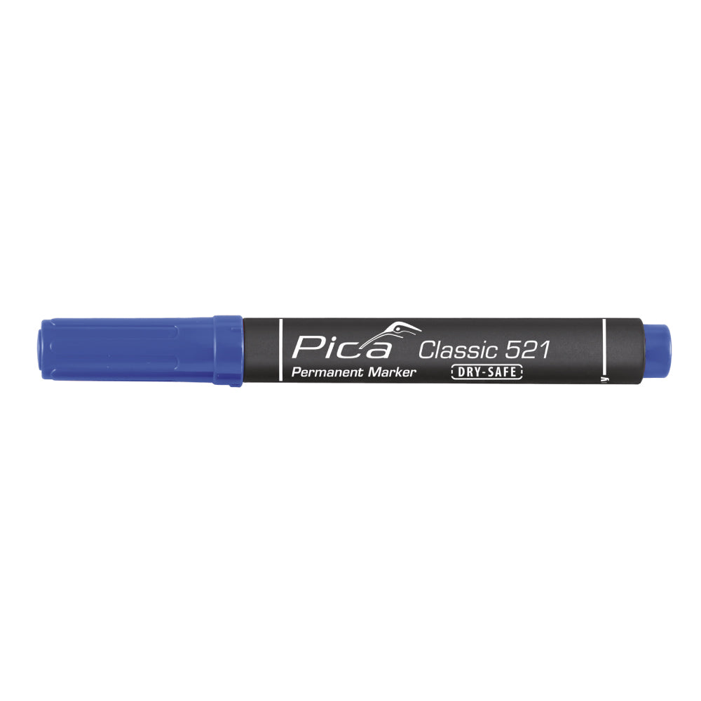 Pica Permanentmarker 2-6mm, Wedge Tip, blue_0