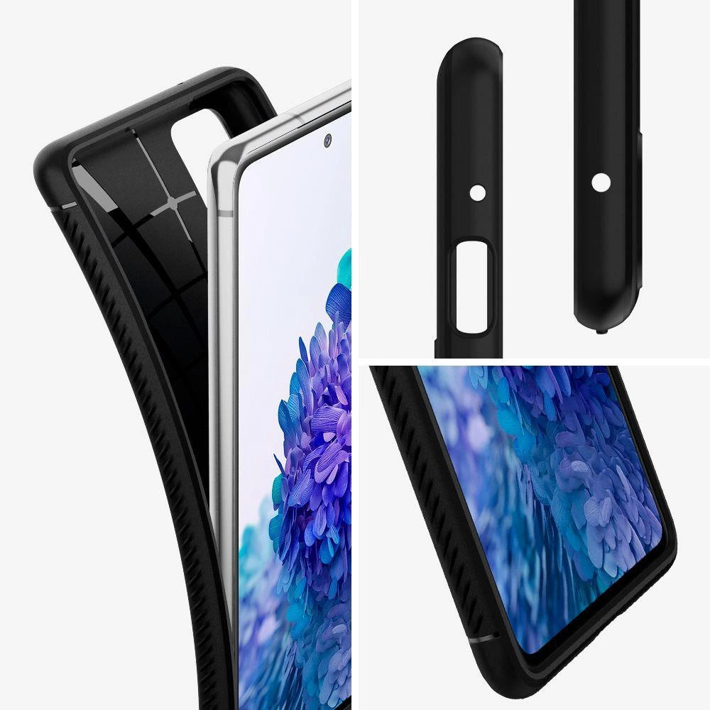 Spigen Rugged Armor Case for Samsung Galaxy S20 FE - Matte Black_8