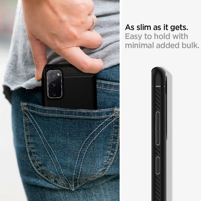 Spigen Rugged Armor Case for Samsung Galaxy S20 FE - Matte Black_11