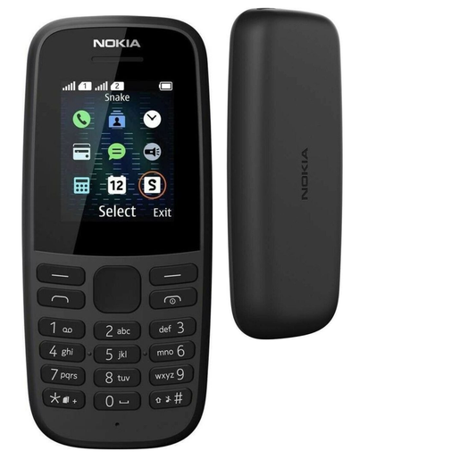 Telemóvel Nokia 105 2019 Dual SIM 1.77” Preto
