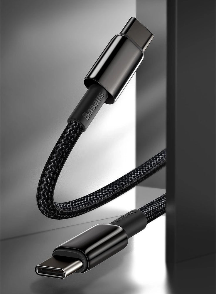 Baseus CATWJ-01 USB-C - USB-C PD QC cable 100W 5A 1m - black_20