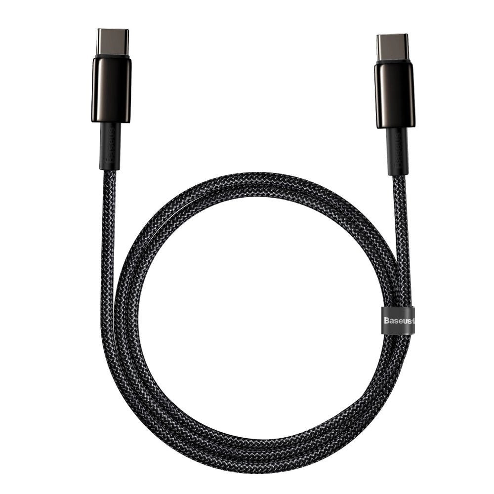 Baseus CATWJ-01 USB-C - USB-C PD QC cable 100W 5A 1m - black_2