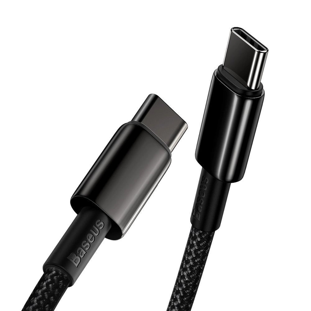 Baseus CATWJ-01 USB-C - USB-C PD QC cable 100W 5A 1m - black_6