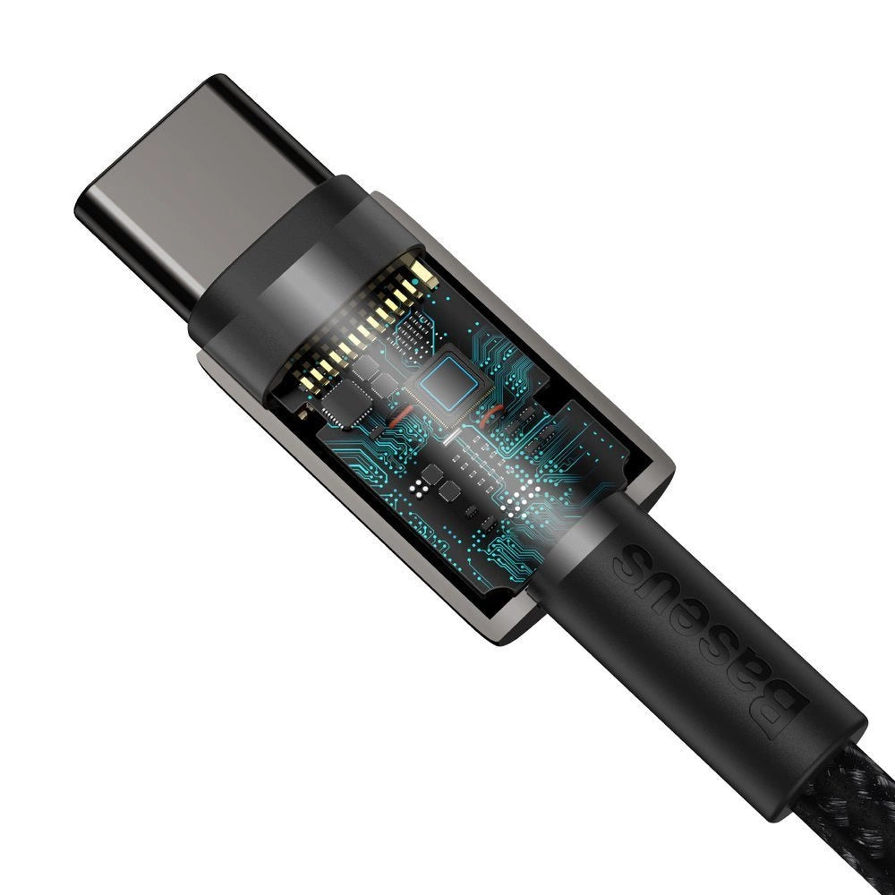 Baseus CATWJ-01 USB-C - USB-C PD QC cable 100W 5A 1m - black_19