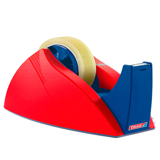 Suporte de rolo vermelho/azul de corte fÃ¡cil para rolos de 66 m_0