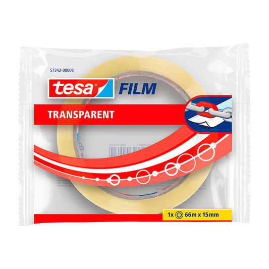 Fita adesiva transparente 15 mm x 66 m_0