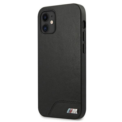 Etui BMW BMHCP12SMHOLBK iPhone 12 mini 5,4" czarny/black hardcase M Collection Smooth PU_1