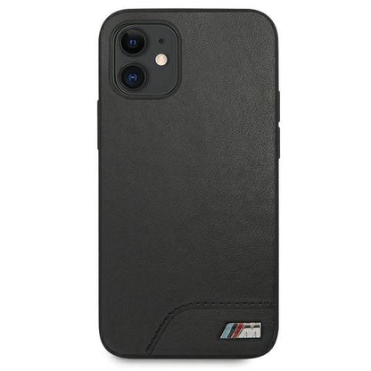 Etui BMW BMHCP12SMHOLBK iPhone 12 mini 5,4" czarny/black hardcase M Collection Smooth PU_2