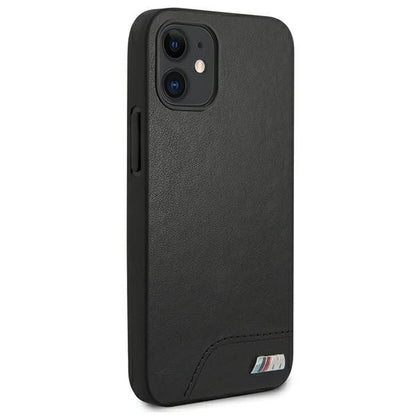 Etui BMW BMHCP12SMHOLBK iPhone 12 mini 5,4" czarny/black hardcase M Collection Smooth PU_3