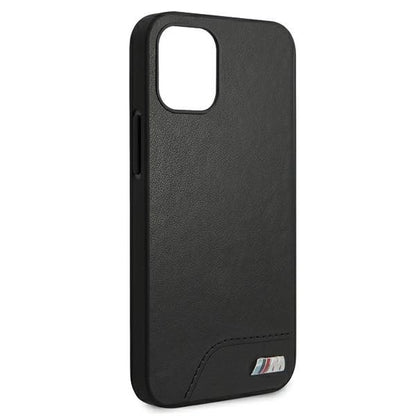 Etui BMW BMHCP12SMHOLBK iPhone 12 mini 5,4" czarny/black hardcase M Collection Smooth PU_7