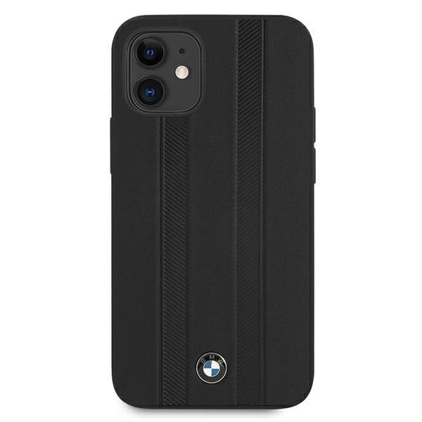 Etui BMW BMHCP12STTBK iPhone 12 mini 5,4" czarny/black hardcase Signature Tire Marks_2