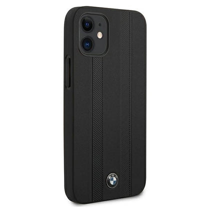 Etui BMW BMHCP12STTBK iPhone 12 mini 5,4" czarny/black hardcase Signature Tire Marks_3