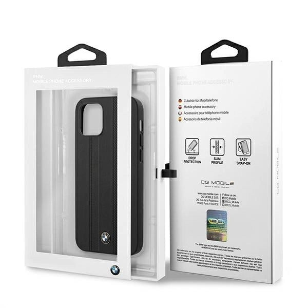Etui BMW BMHCP12STTBK iPhone 12 mini 5,4" czarny/black hardcase Signature Tire Marks_7
