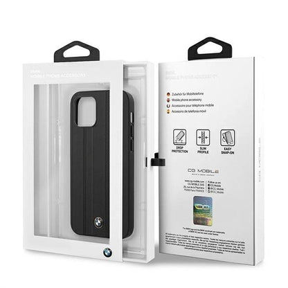 Etui BMW BMHCP12STTBK iPhone 12 mini 5,4" czarny/black hardcase Signature Tire Marks_7