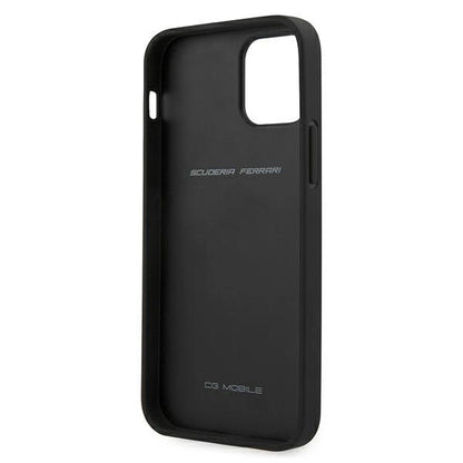 Ferrari FEHQUHCP12LBK iPhone 12 Pro Max 6.7" black/black hardcase Off Track Quilted_4
