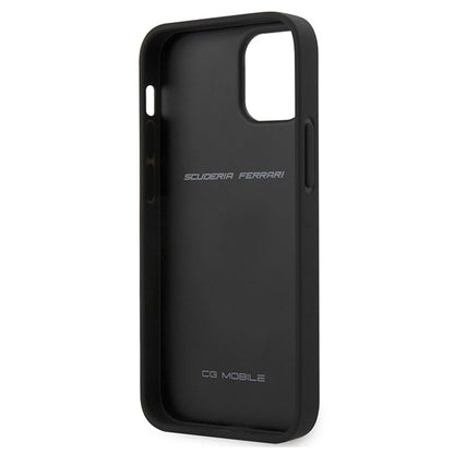Ferrari FEHQUHCP12SBK iPhone 12 mini 5.4" black/black hardcase Off Track Quilted_4