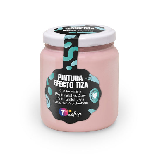 Tinta efeito giz, cor rosa vintage, 175 ml_0