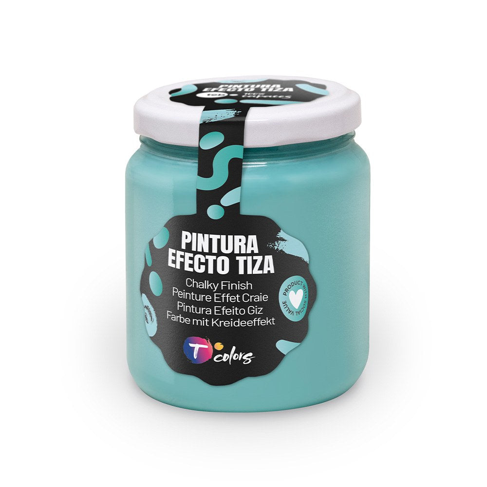Tinta efeito giz, cor turquesa, 175 ml_0