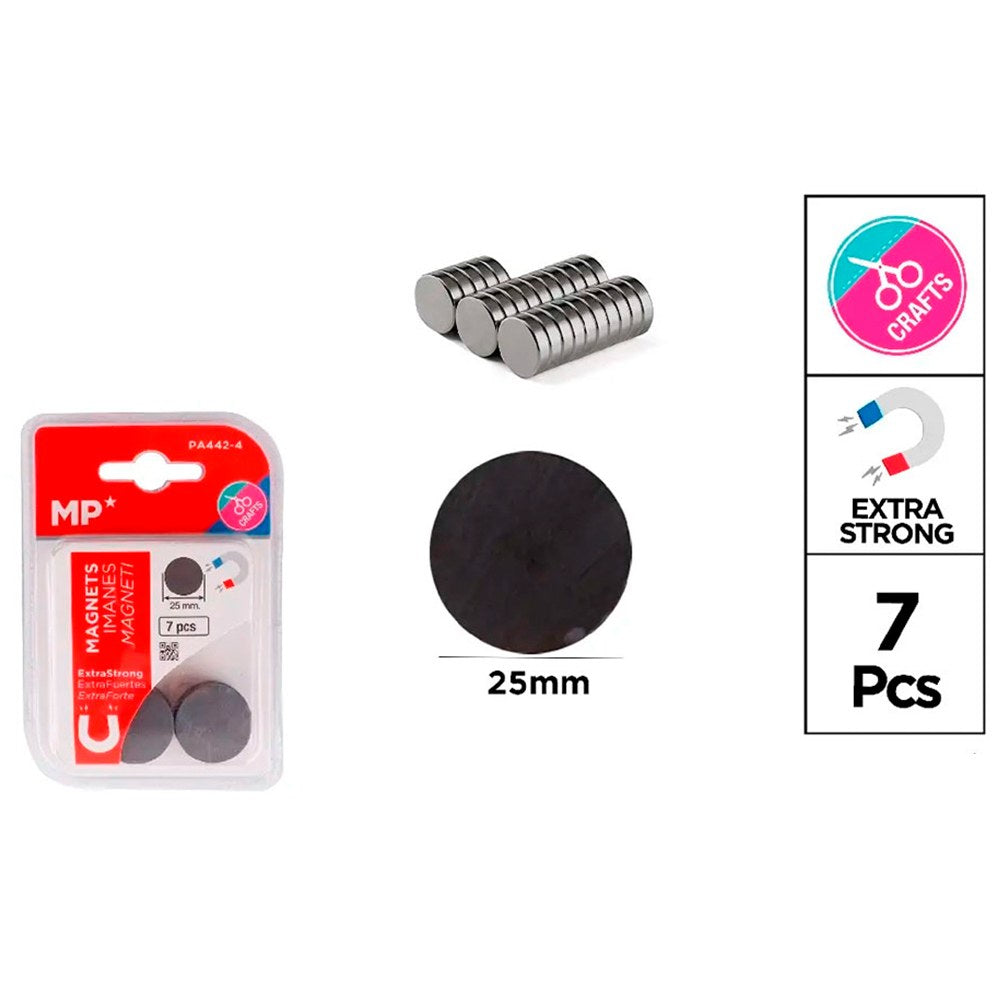 ÃmÃ£s de fixaÃ§Ã£o Ã¸25 mm, 7 un, blister_0