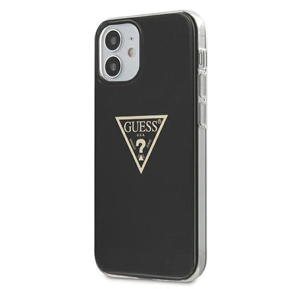 Guess GUHCP12SPCUMPTBK iPhone 12 mini 5.4" black/black hardcase Metallic Collection_1