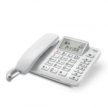 Gigaset DL380 TelÃ©fono analÃ³gico Blanco Identificador de llamadas_5