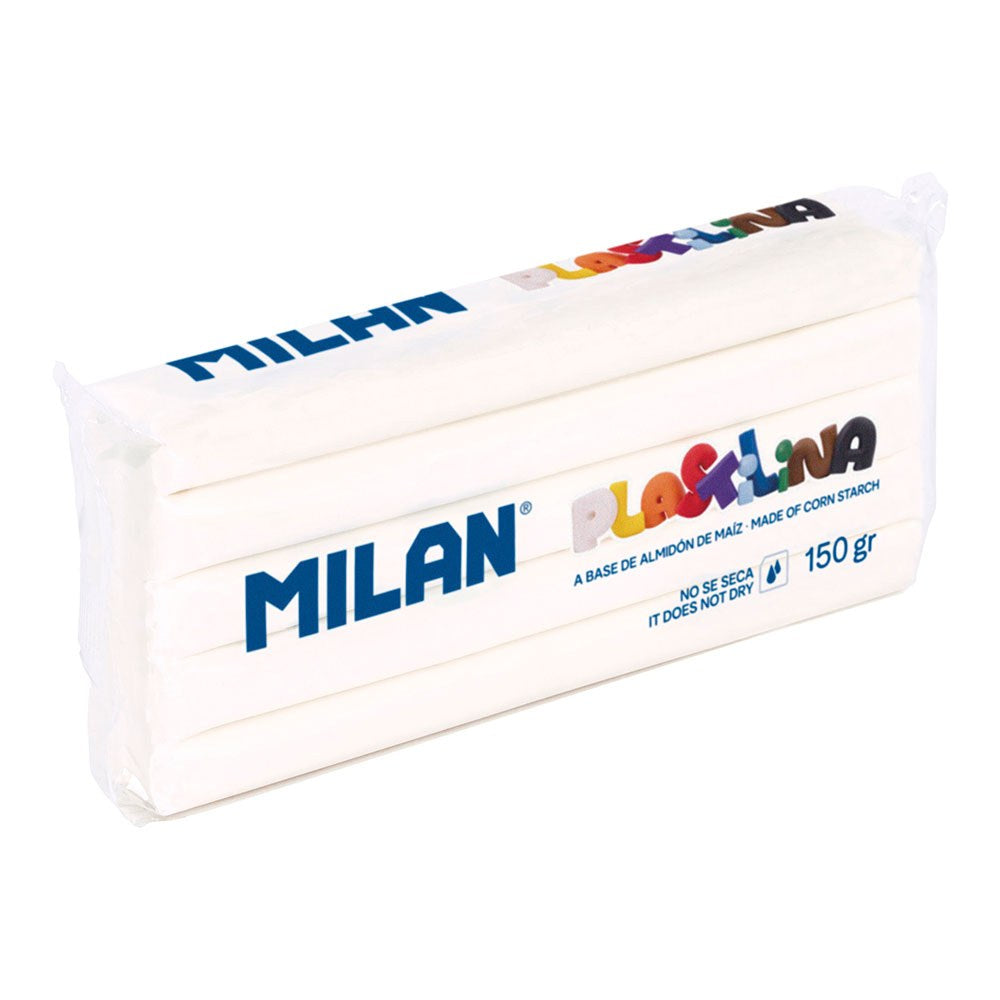 Plastilina 150 g, cor branca_0