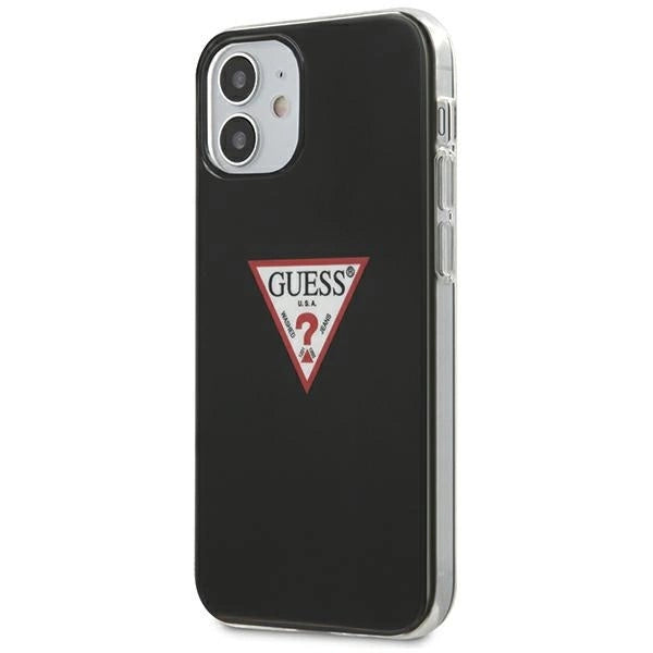 Guess GUHCP12SPCUCTLBK iPhone 12 mini 5.4" black/black hardcase Triangle Collection_1
