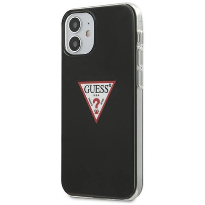Guess GUHCP12SPCUCTLBK iPhone 12 mini 5.4" black/black hardcase Triangle Collection_1