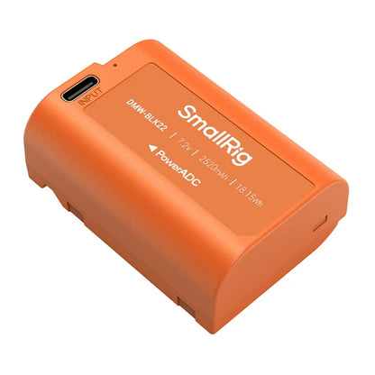 Camera battery SMALLRIG DMW-BLK22 (orange)_0