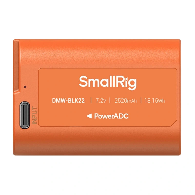 Camera battery SMALLRIG DMW-BLK22 (orange)_3