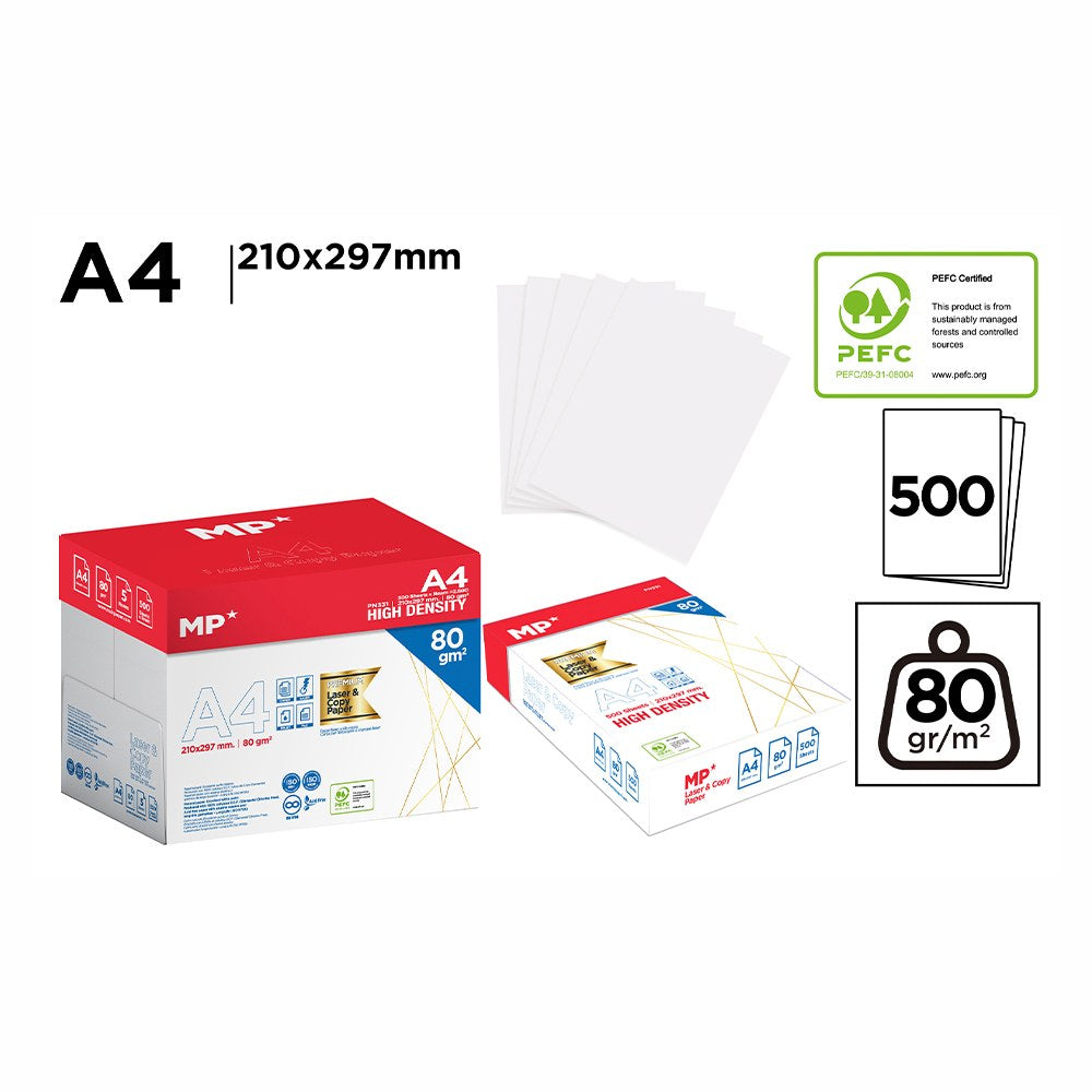 Papel multifuncional a4 mp 80 g/mÂ² 500 folhas_0