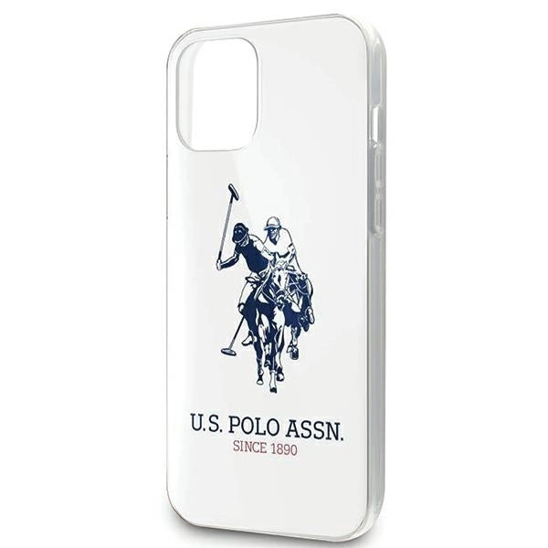 US Polo USHCP12LTPUHRWH iPhone 12 Pro Max 6,7" biały/white Shiny Big Logo_3