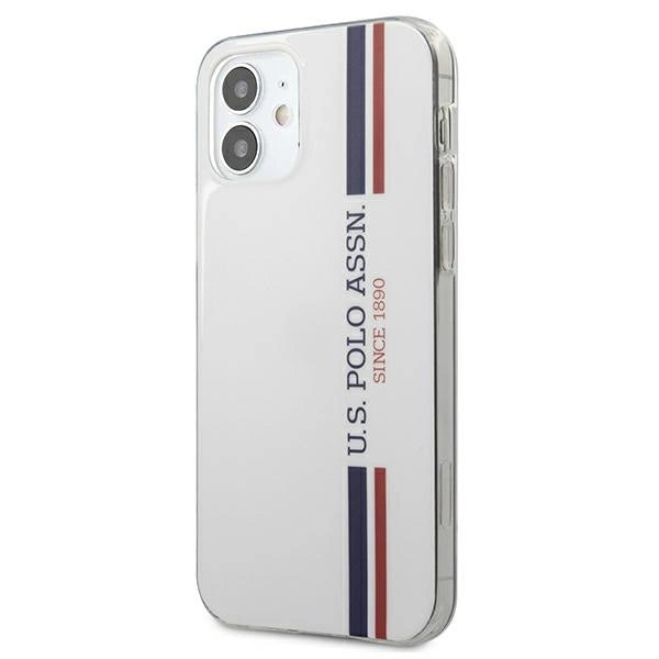 US Polo USHCP12SPCUSSWH iPhone 12 mini 5,4" biały/white Tricolor Collection_1