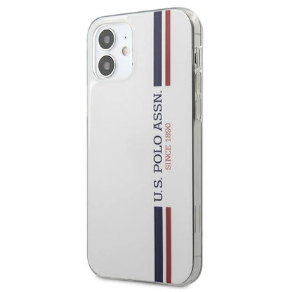 US Polo USHCP12SPCUSSWH iPhone 12 mini 5,4" biały/white Tricolor Collection_1