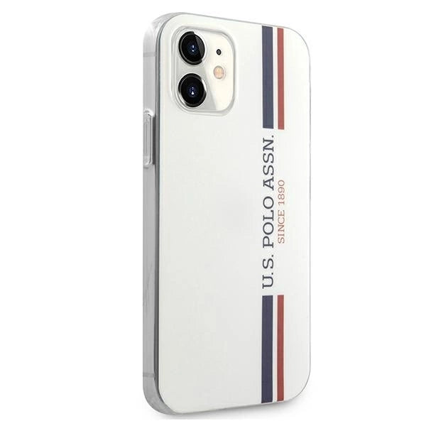 US Polo USHCP12SPCUSSWH iPhone 12 mini 5,4" biały/white Tricolor Collection_3