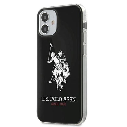 US Polo USHCP12STPUHRBK iPhone 12 mini 5,4" czarny/black Shiny Big Logo_1