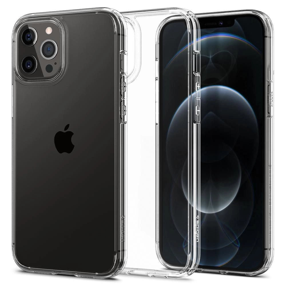 Spigen Ultra Hybrid Case for iPhone 12 / iPhone 12 Pro - Clear_0