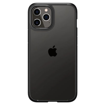 Spigen Ultra Hybrid Case for iPhone 12 / iPhone 12 Pro - Matte Black_1