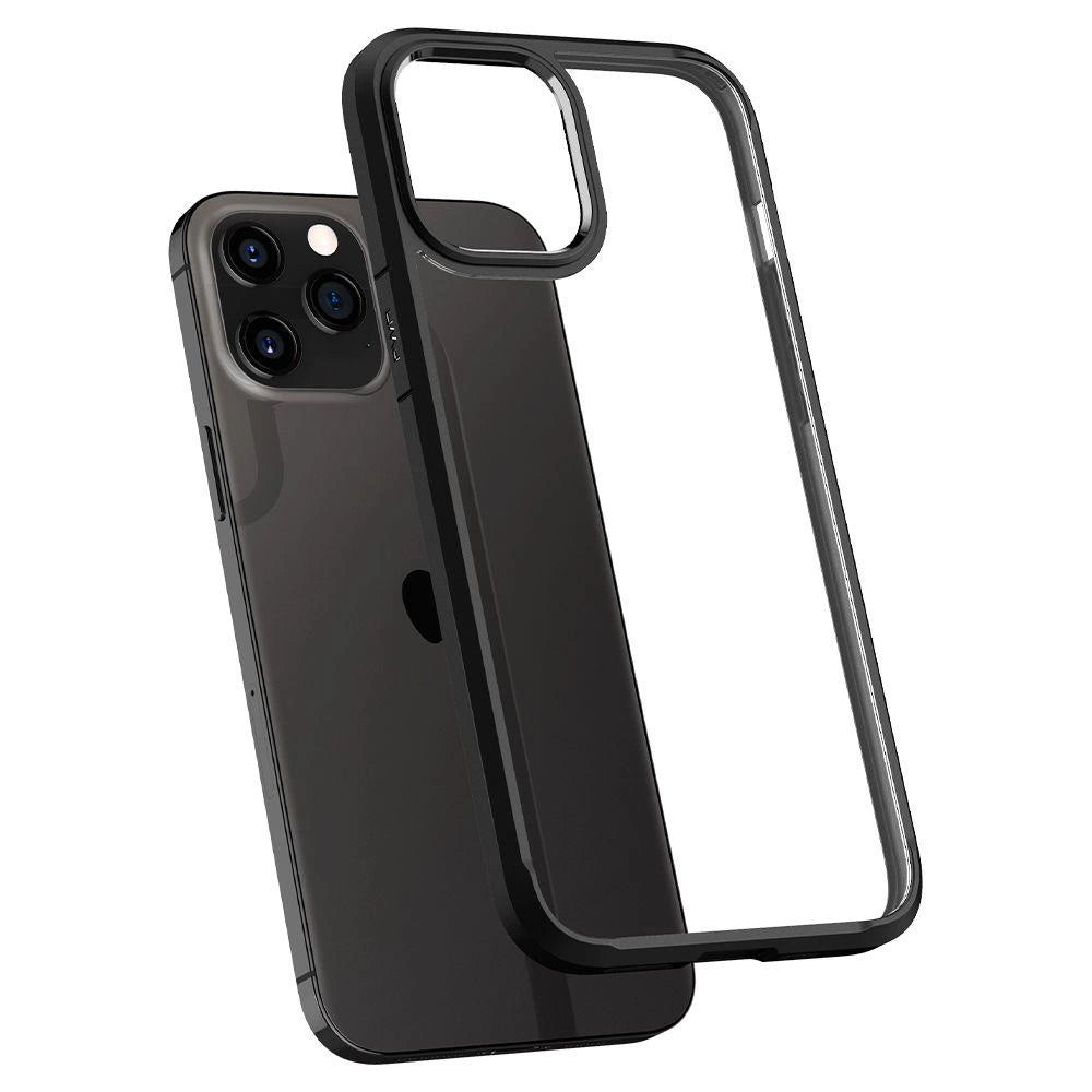 Spigen Ultra Hybrid Case for iPhone 12 / iPhone 12 Pro - Matte Black_5