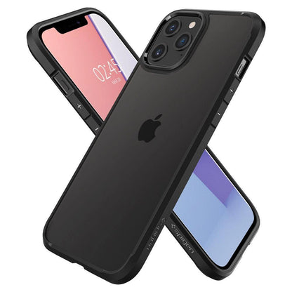 Spigen Ultra Hybrid Case for iPhone 12 / iPhone 12 Pro - Matte Black_6