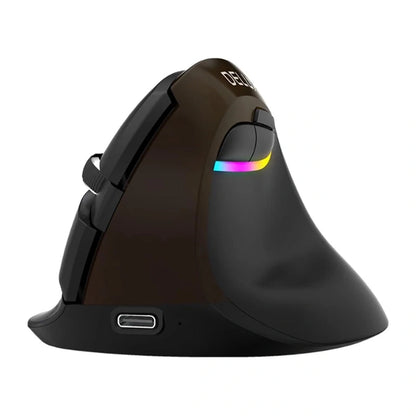 Delux M618Mini Gold Ergonomic Mouse (USB / Bluetooth / 2.4G)_0