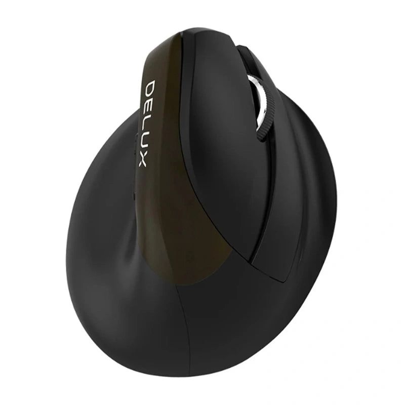 Delux M618Mini Gold Ergonomic Mouse (USB / Bluetooth / 2.4G)_2