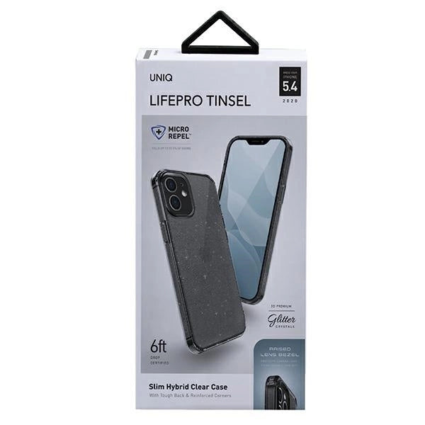Uniq LifePro Tinsel case for iPhone 12 mini - black_3