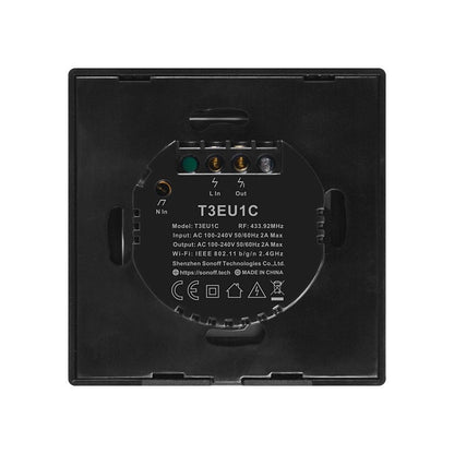 Smart Switch WiFi + RF 433 Sonoff T3 EU TX (1-channel)_2