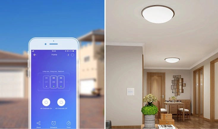 Smart Switch WiFi + RF 433 Sonoff T3 EU TX (1-channel)_13