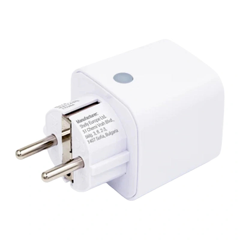 Shelly Plug M Gen3 Wi-Fi Smart Outlet (White)_0