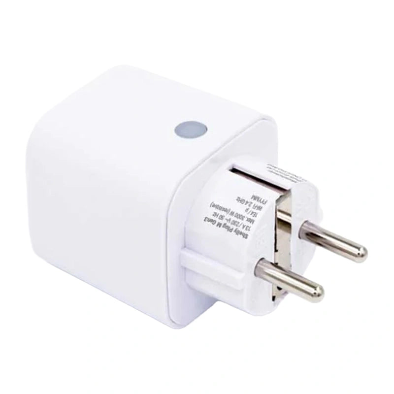 Shelly Plug M Gen3 Wi-Fi Smart Outlet (White)_1
