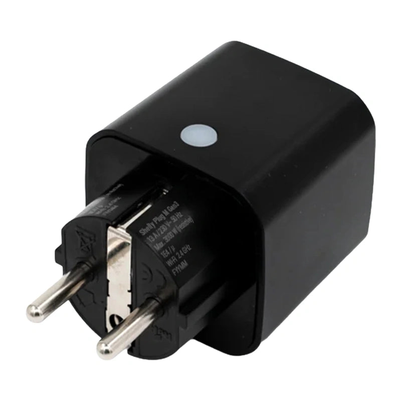 Shelly Plug M Gen3 Smart Outlet (Black)_1