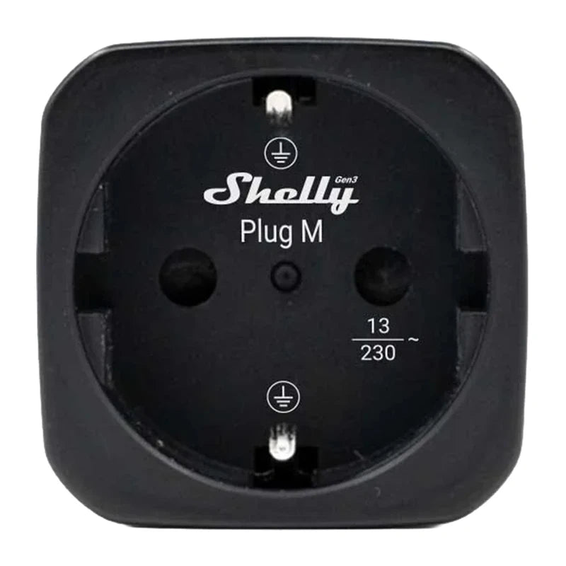 Shelly Plug M Gen3 Smart Outlet (Black)_2