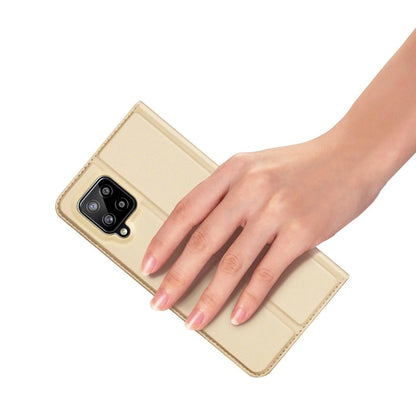 DUX DUCIS Skin Pro Bookcase type case for Samsung Galaxy A42 5G golden_6